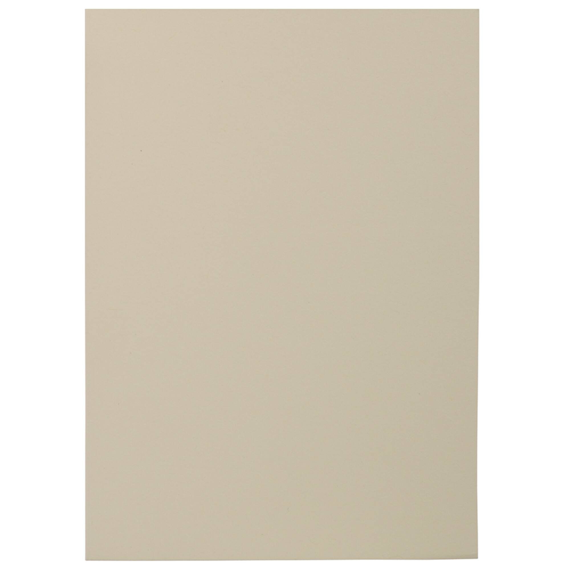 JAM Paper A6 Ivory Wove Strathmore Foldover Cards, 50ct.